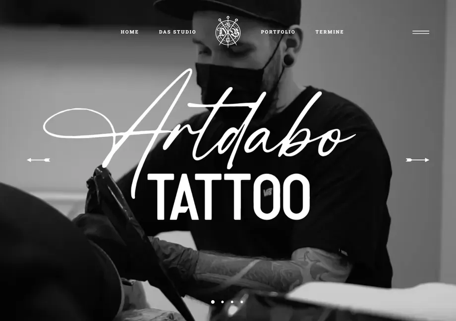 Startseite von Artdabo