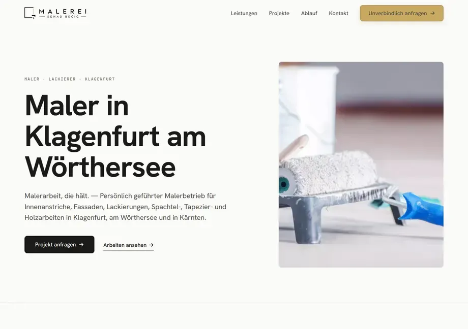 Startseite von Malerei Becic