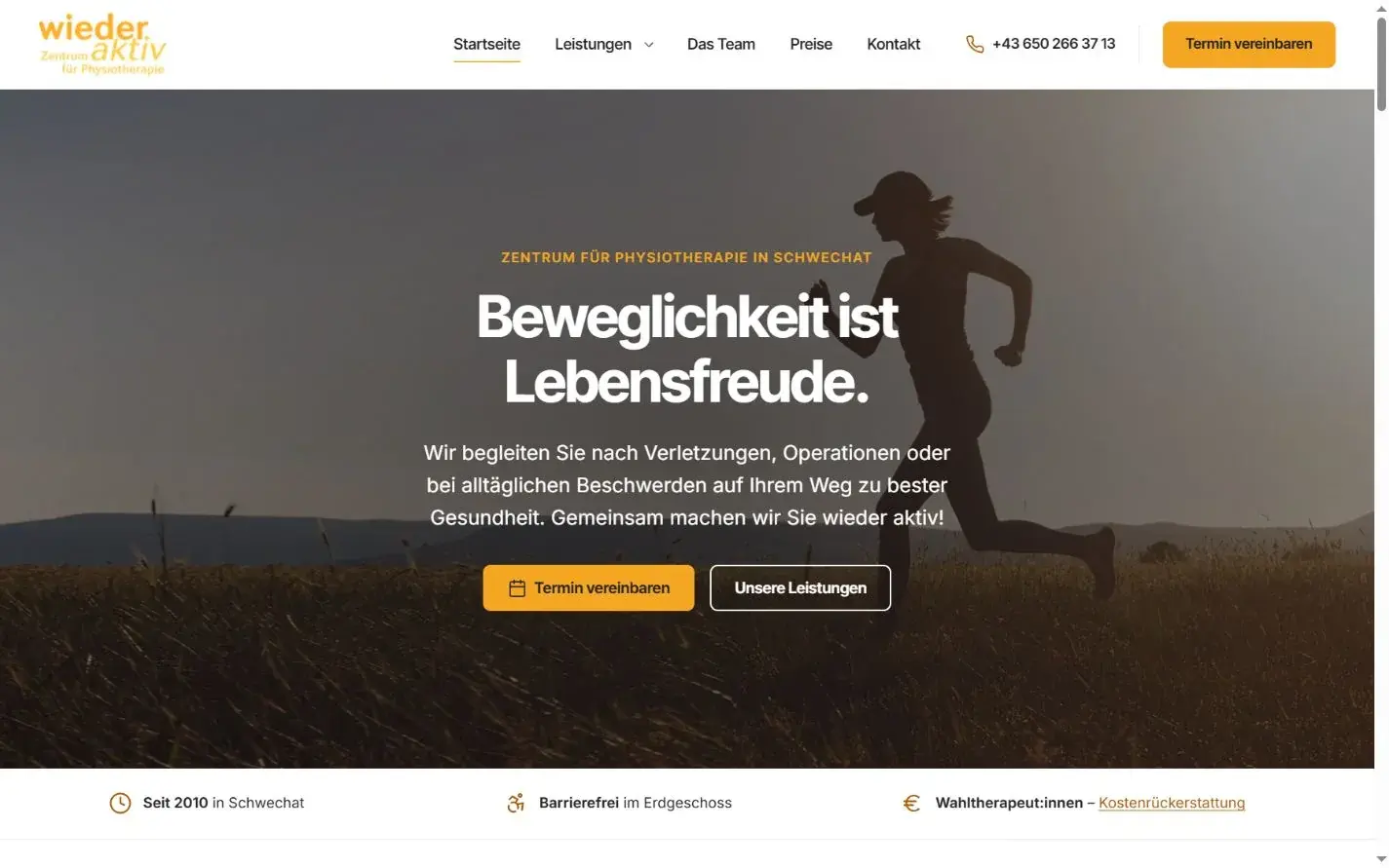 Website von wieder aktiv
